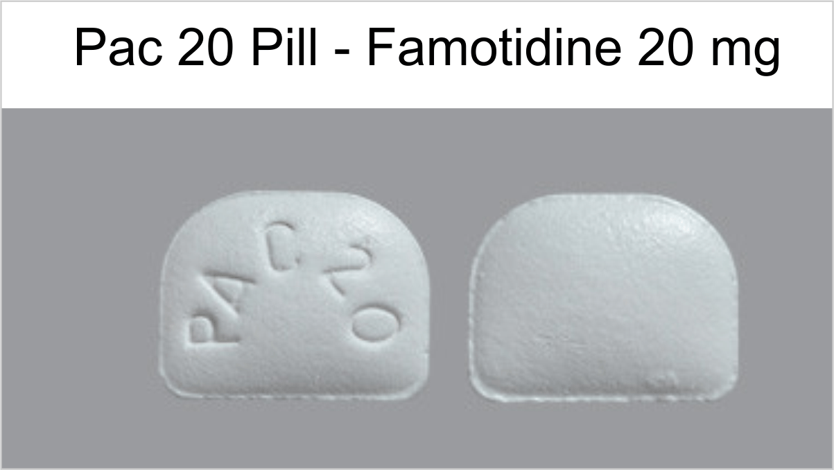 Pac 20 Pill - Famotidine 20 mg
