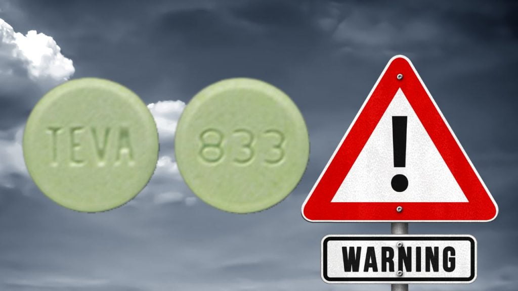 Precautions of Green Pill Teva 833